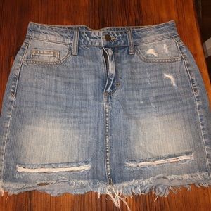 Jean skirt